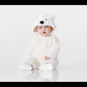 Pottery Barn Baby Polar Bear costume 6-12 months